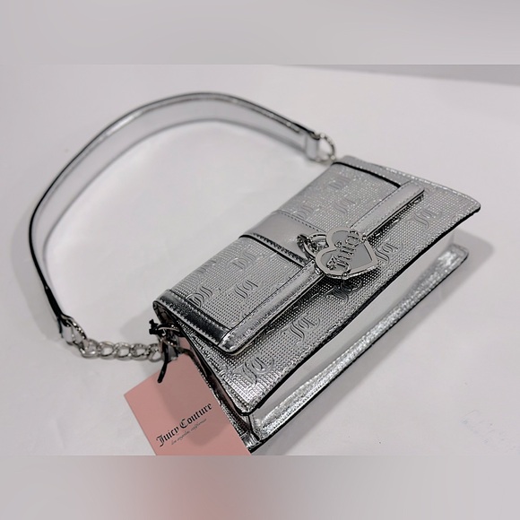 Juicy Couture Silver Simply Perfect Shoulder Bag - Picture 13 of 14